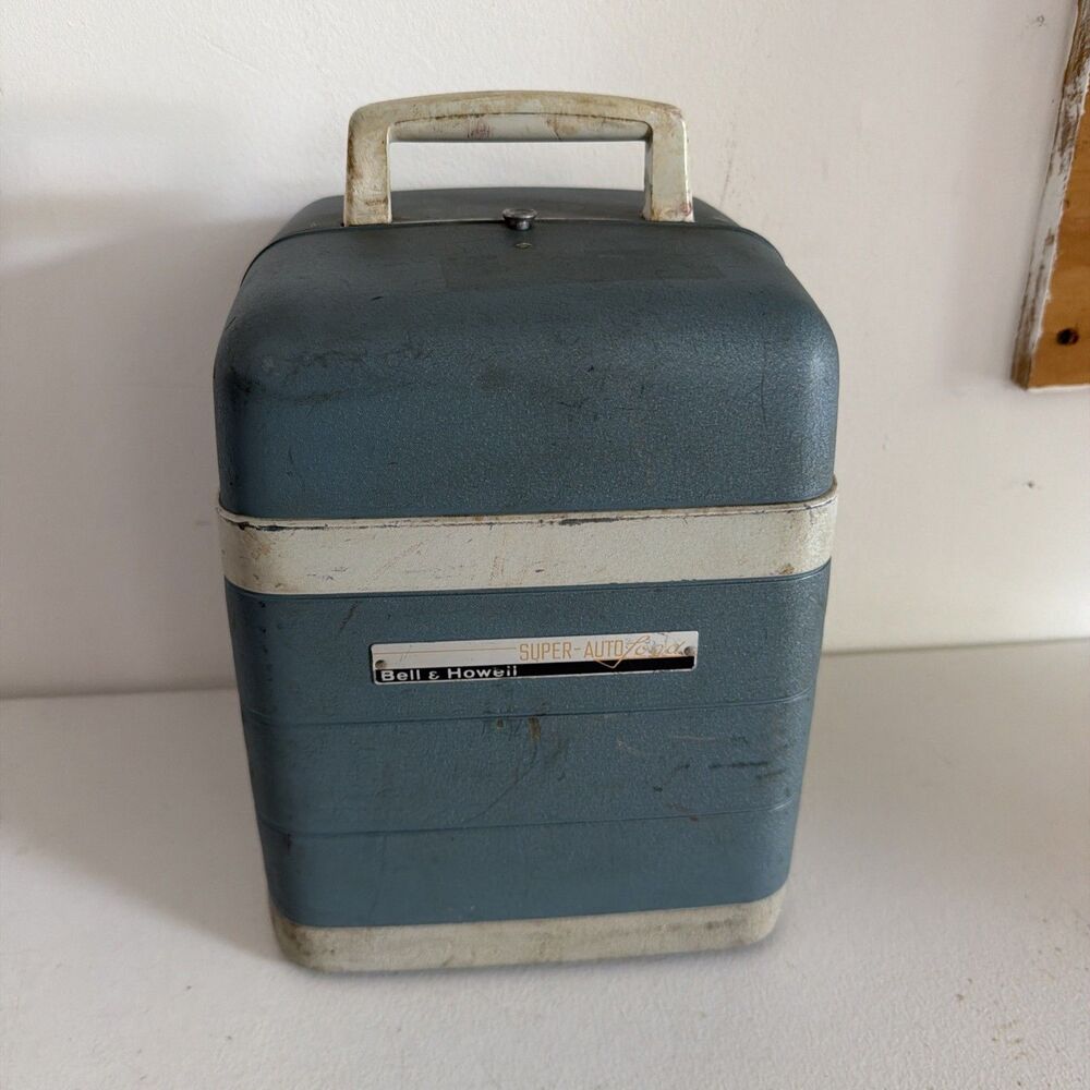 Vintage 8mm Bell & Howell Super Autoload Projector 500 Watts 60 Cycle Design 363